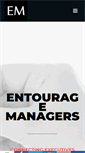 Mobile Screenshot of entouragemanagers.com